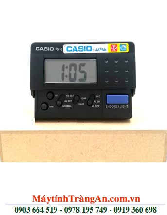 Casio PQ-10-1RDF; Đồng hồ báo thức Casio  PQ-10-1RDF chính hãng| CÒN HÀNG 